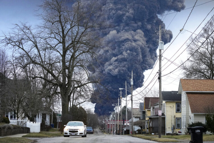Ohio sues Norfolk Southern over toxic train derailment